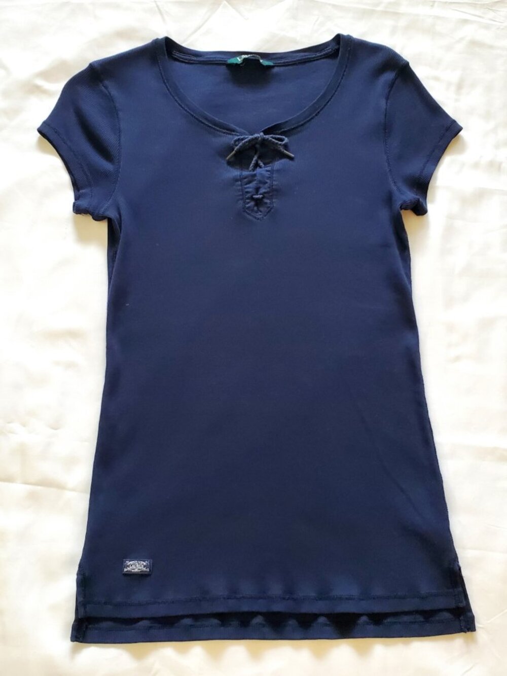Ralph Lauren Navy Blue Top